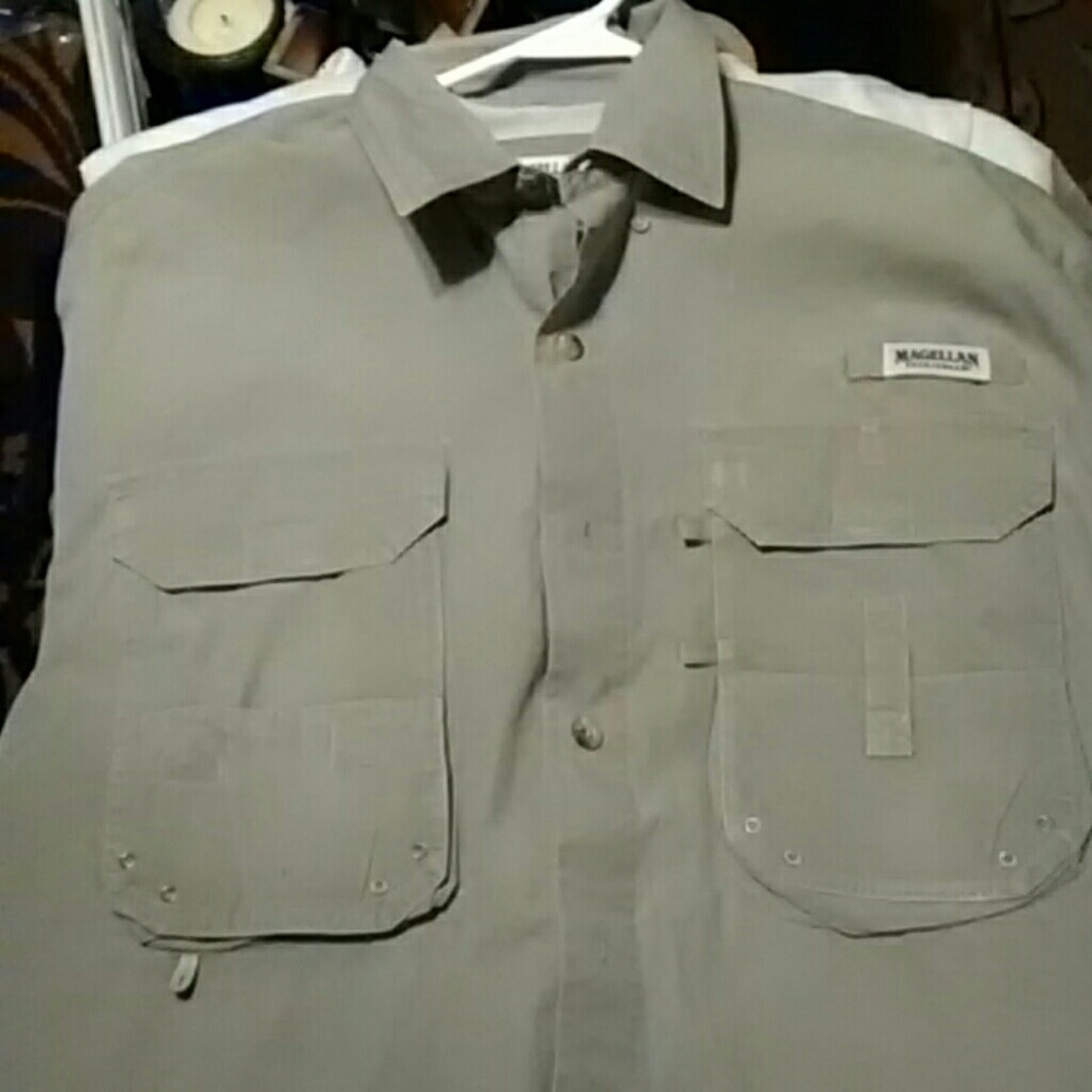 Megallan button up shirt